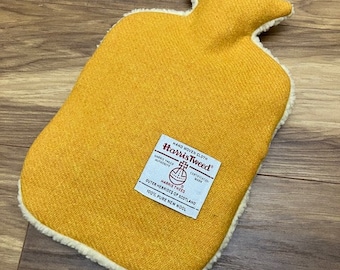 Harris tweed hot water bottle cover, gift for him her, mom dad gift, pain relief, relax, , wife husband gift, boyfriend girlfriend gift,
