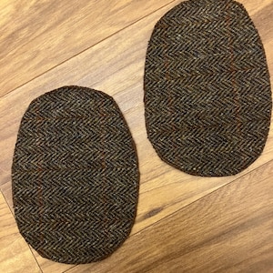 Harris Tweed Ellbogenflicken zum aufnähen