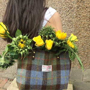 Harris tweed bag