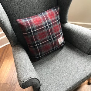 Harris tweed cushion cover