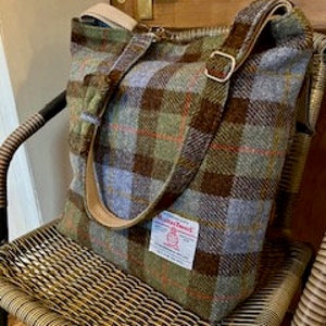 Harris tweed bag