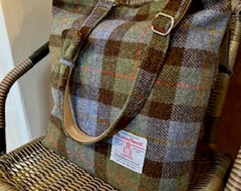 Harris tweed bag