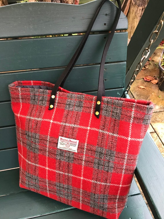 Harris tweed bags usa Clearance