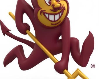 ASU Sundevils Mascot 3D STL FILE