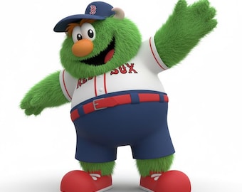 Wally the green monster Mascot 3D STL File