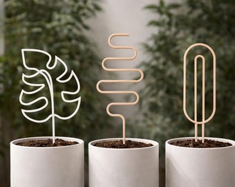 Set of 3 | Indoor Plant Trellis | Small Plant Trellis| 3D Printed Plant | Houseplant Trellis | Plant Stake | Plant Support