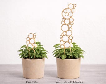 Potted Plant Trellis with Extension, Monstera Stake Support, 3D Print Decor