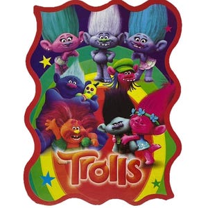 10 ct. Pack - TROLLS Party Invitations / 10 Invitaciones de Trolls