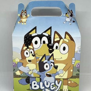 10 ct. Pack - BLUEY Candy Boxes / 10 Cajitas de Bluey para Dulces
