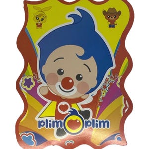 10 ct. Pack - PLIM PLIM Party Invitations / 10 Invitaciones de Plim Plim