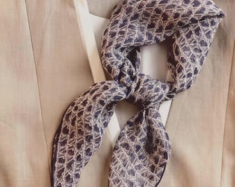 Natural mulberry silk scarf handmade silk scarf Neckerchief Hair Scarf Wrist Silk Scarf GiftLight Weight Silk Scarf Mom Gift