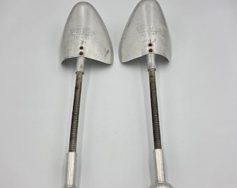 Hormas vintage Vic-Tree de metal y aluminio, 10 x 11, fabricadas en Inglaterra