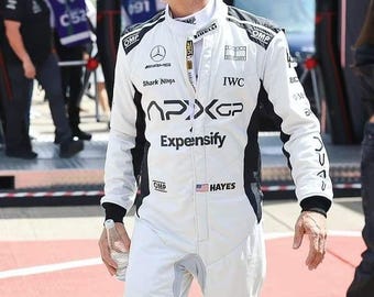 APXGP racingdräkt, digital sublimering, anpassat namn och nummer