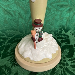Brown Bag Cookie Art Snowman #15 - Dated 1995