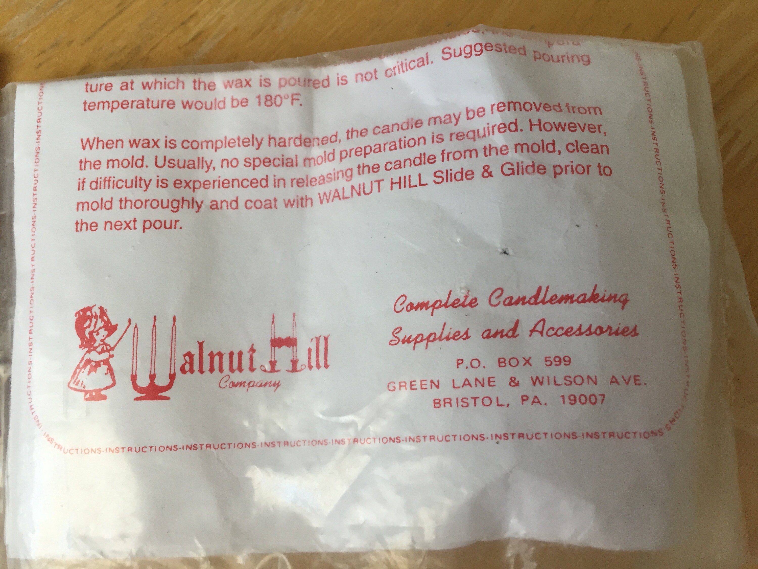 Votive Candle Making Kit From Walnut Hill All You Need is A Pound of