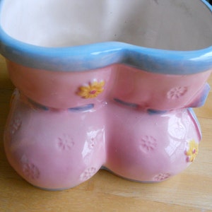 Vintage D-ANN IMPORTS Baby Booties Planter