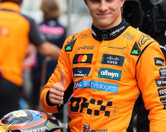 Oscar Piastri 2025 Winning Racing Suit Replica – F1 Champion Edition