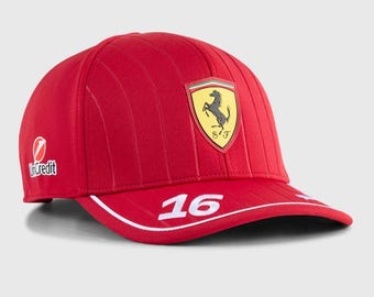 Charles Leclerc Ferrari F1 Racing Cap: Scuderia Ferrari Fan Gear