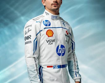 Charles Leclerc 2025 Monaco GP F1 Suit Replica - Ferrari Fanwear