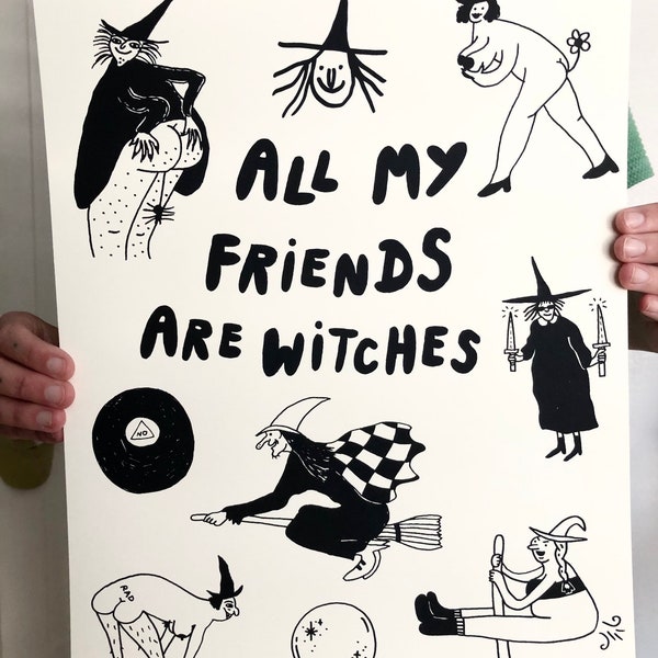 All My Friends Are Witches Poster