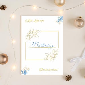 Mother&#39;s Day card – Heartfelt greeting card – Gift for the best mom