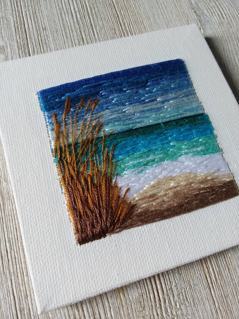 Seascape hand jessecmault beach jessecmault landscape coastal  etsy