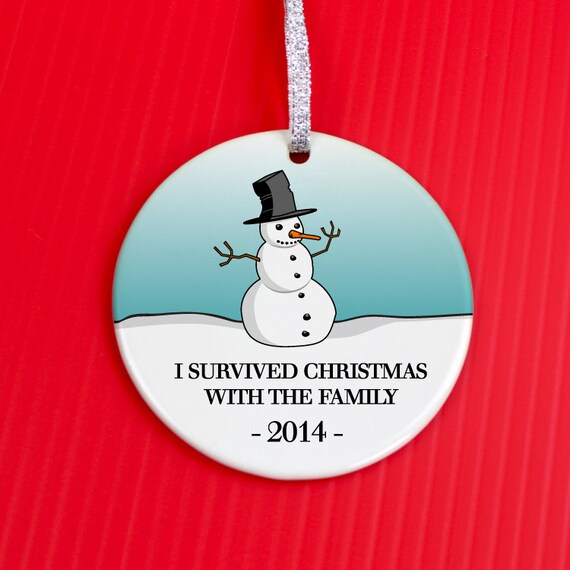 Items similar to Christmas Ornament Christmas With The Family