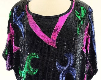 Royal Feelings Sequin Top