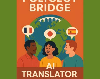 Polyglot Bridge AI Translator Kit | Sprachen lernen (PDF Anleitung)