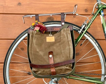 1976 Vintage Swiss Breadbag Bicycle Pannier