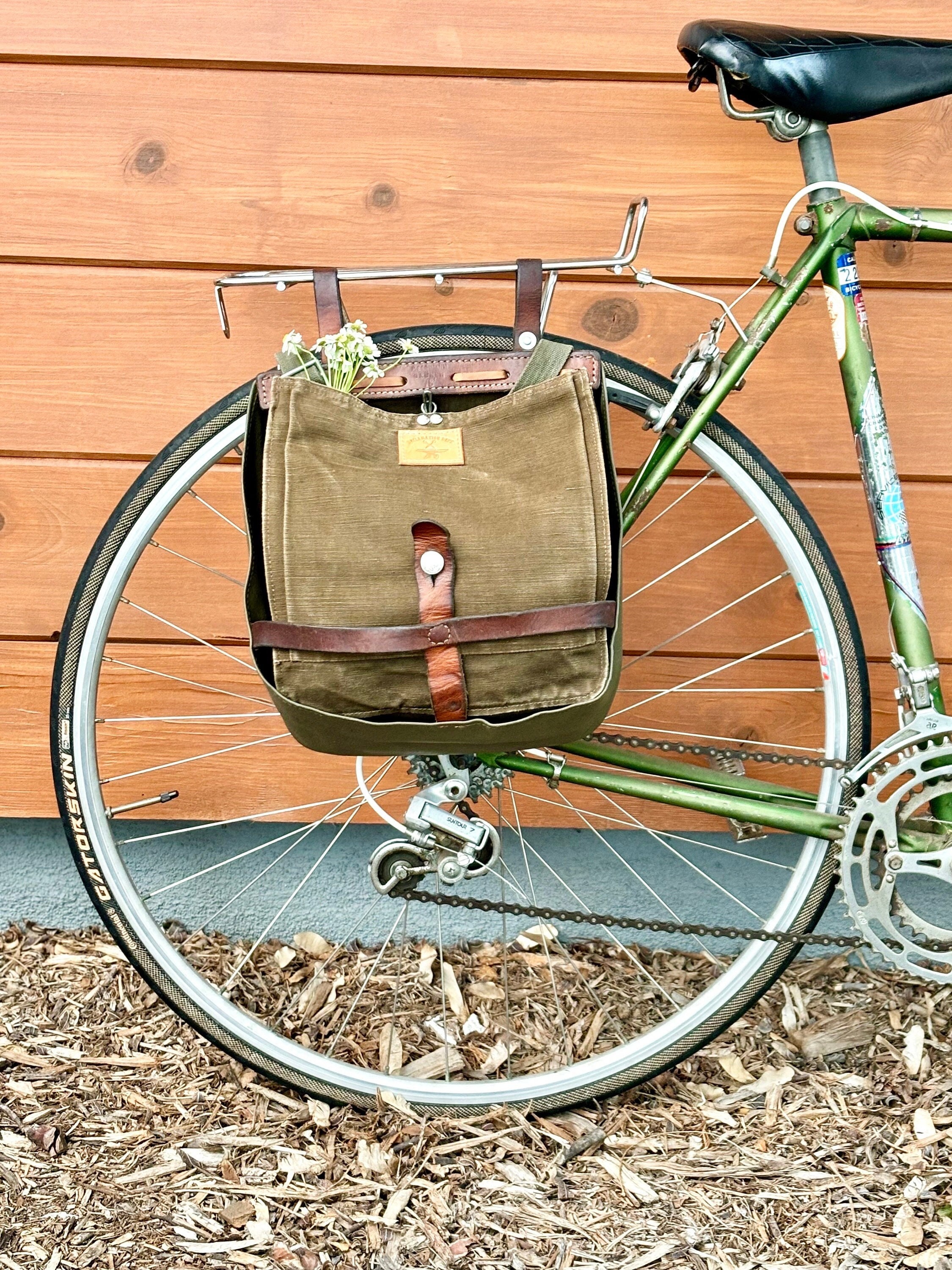 1978 Vintage Swiss Breadbag Bicycle Pannier - Etsy
