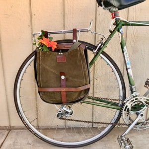 Sale! Vintage Swiss Breadbag Bicycle Pannier (No date preference)