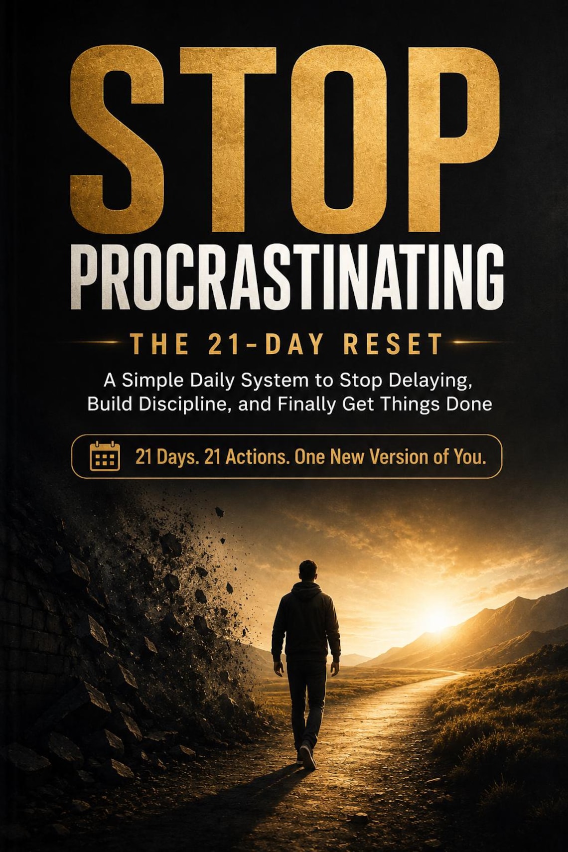 Stop Procrastinating 21-Day Reset Front Cover