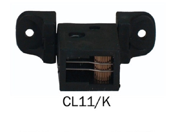 Small Black Cord Lock 2 Wire 3 Slots By Rowley Roman Shades Etsy