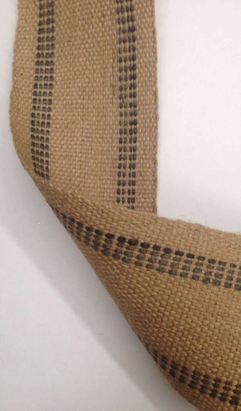 Burlap Jute bing Heavy 31/2 Wide 3 yards Etsy