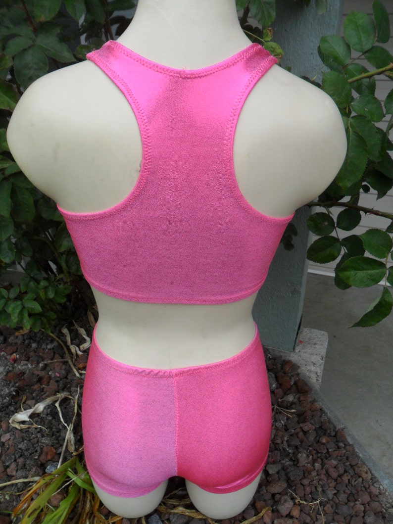 Sports bra and shorts dance cheer workout sets Youth Etsy