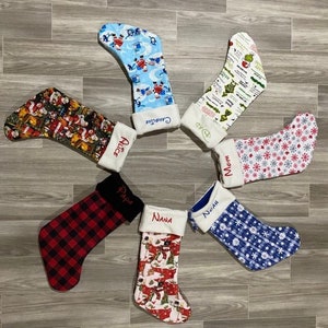 Personalized Christmas Stockings image 1