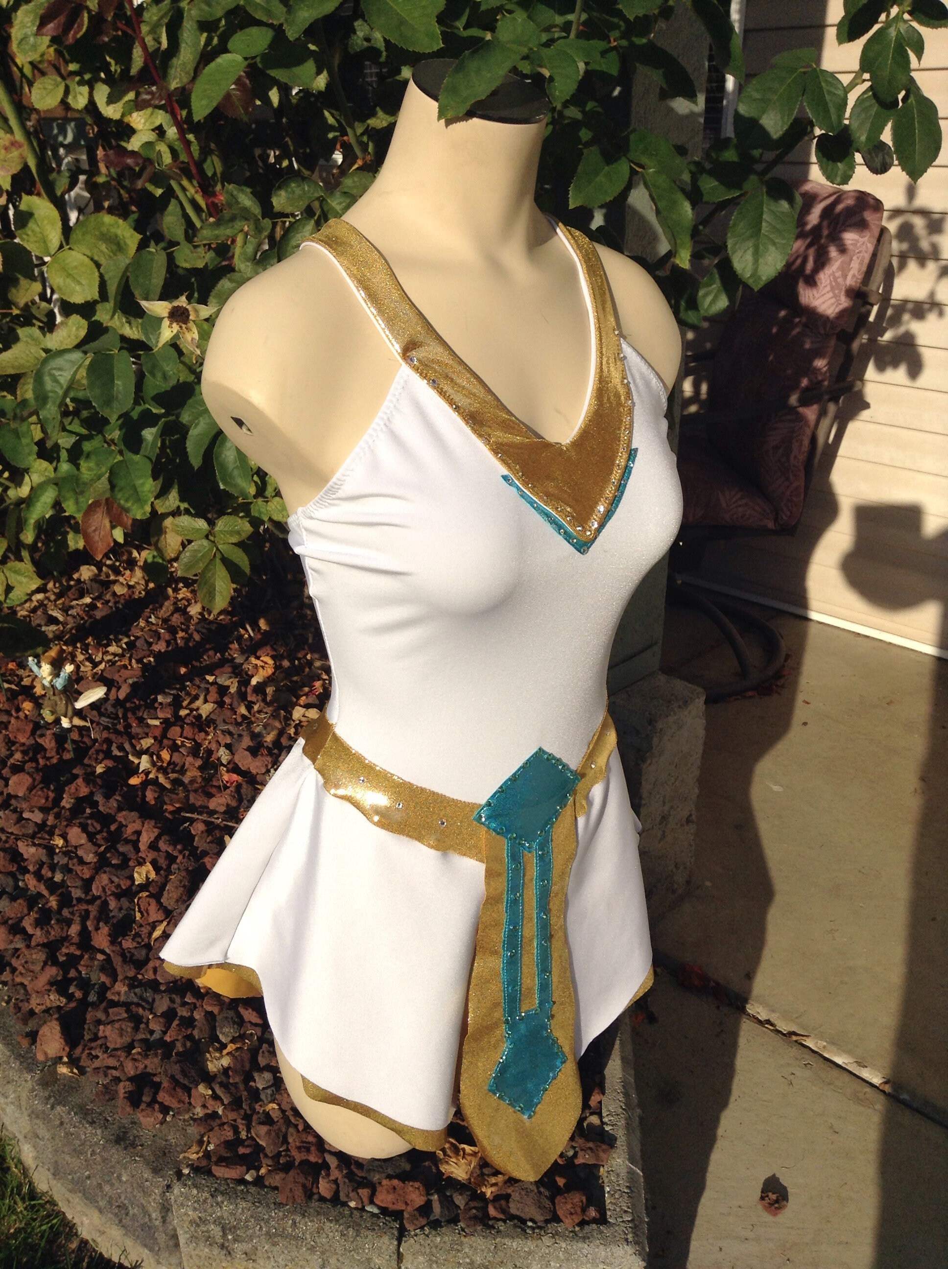 Ladies Egyptian dress for figure skating dance rythmic Etsy