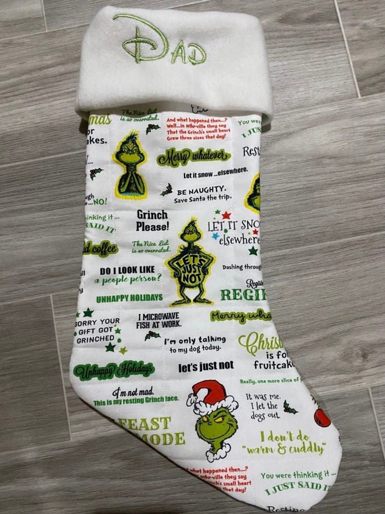 Personalized Christmas Stockings image 2