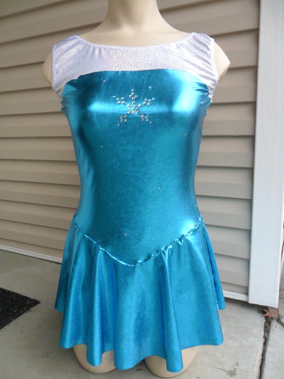 elsa figure skating dress