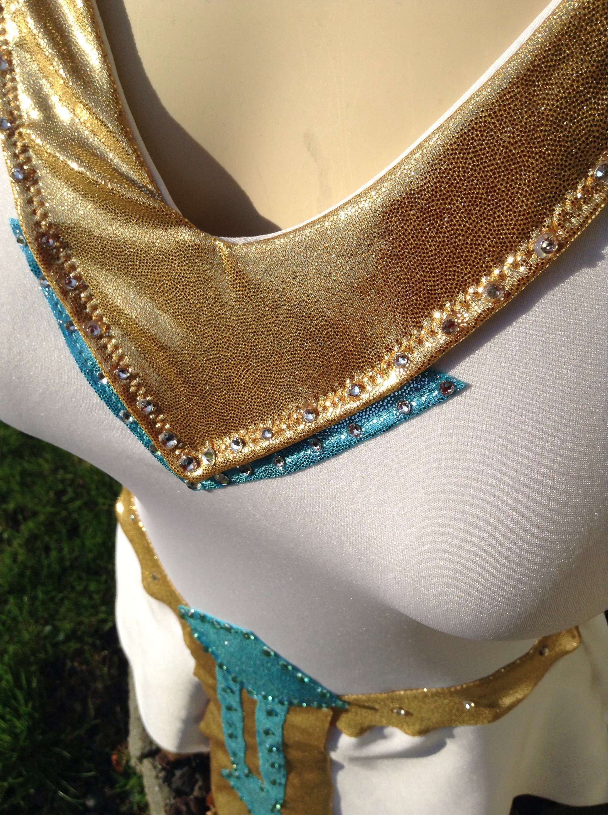 Ladies Egyptian dress for figure skating dance rythmic Etsy