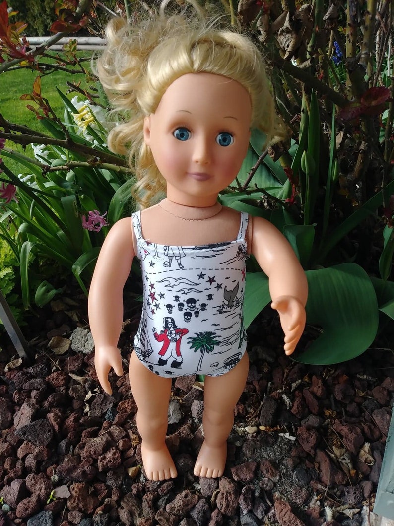 18 Inch doll Pirate themed Leotard or Swimsuit image 2