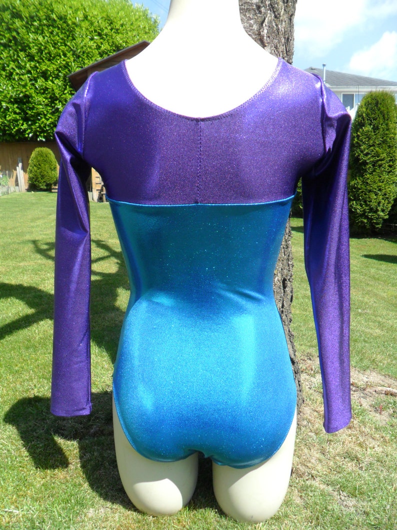 Gymnastics Leotard Girls long sleeved choose your own colours image 8