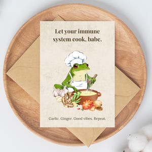 Funny Get Well Soon Cards Printable – A4 Foldable Greeting Card Bundle – Instant Download – Sick Friend Gift – Emotional Support