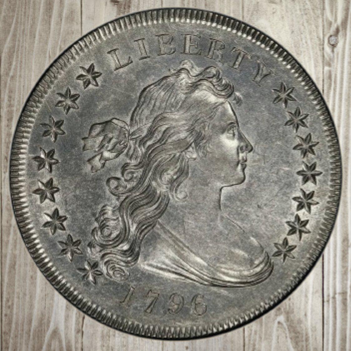 1109.　1798年　激レア　希少　アメリカ　ドレープバスト　1セント 1109. 1798年 激レア 希少 アメリカ ドレープバスト 1セント