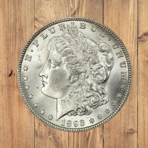 The 1893-O Morgan Silver Dollar Rare Coin for Collectors commemorative coin Ideal for Gifts Antique Coin Collections &quot;COPY COIN&quot;