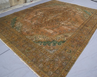 "Teppich ""Teppich"" Kelim Teppich 1930er Jahre Antiker turkmenischer Heriz Teppich, Orientteppich, Orientteppich, Schlafzimmer Teppich, Wollteppich"