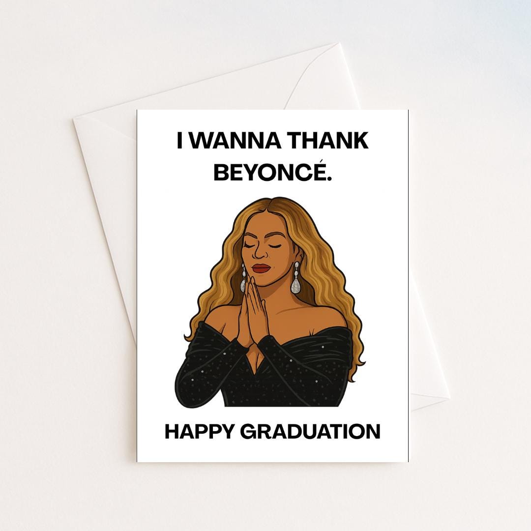 Beyonce Graduation Cards | Cowboy Carter | Cards | Funny Card Gift ...