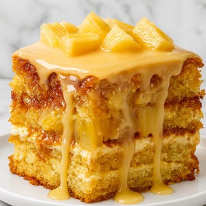 Pineapple Heaven Cake Recipe: Easy Tropical Dessert (PDF Download)