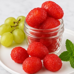 Best Recipe for Easy Homemade Candied Grapes, Instant PDF Download